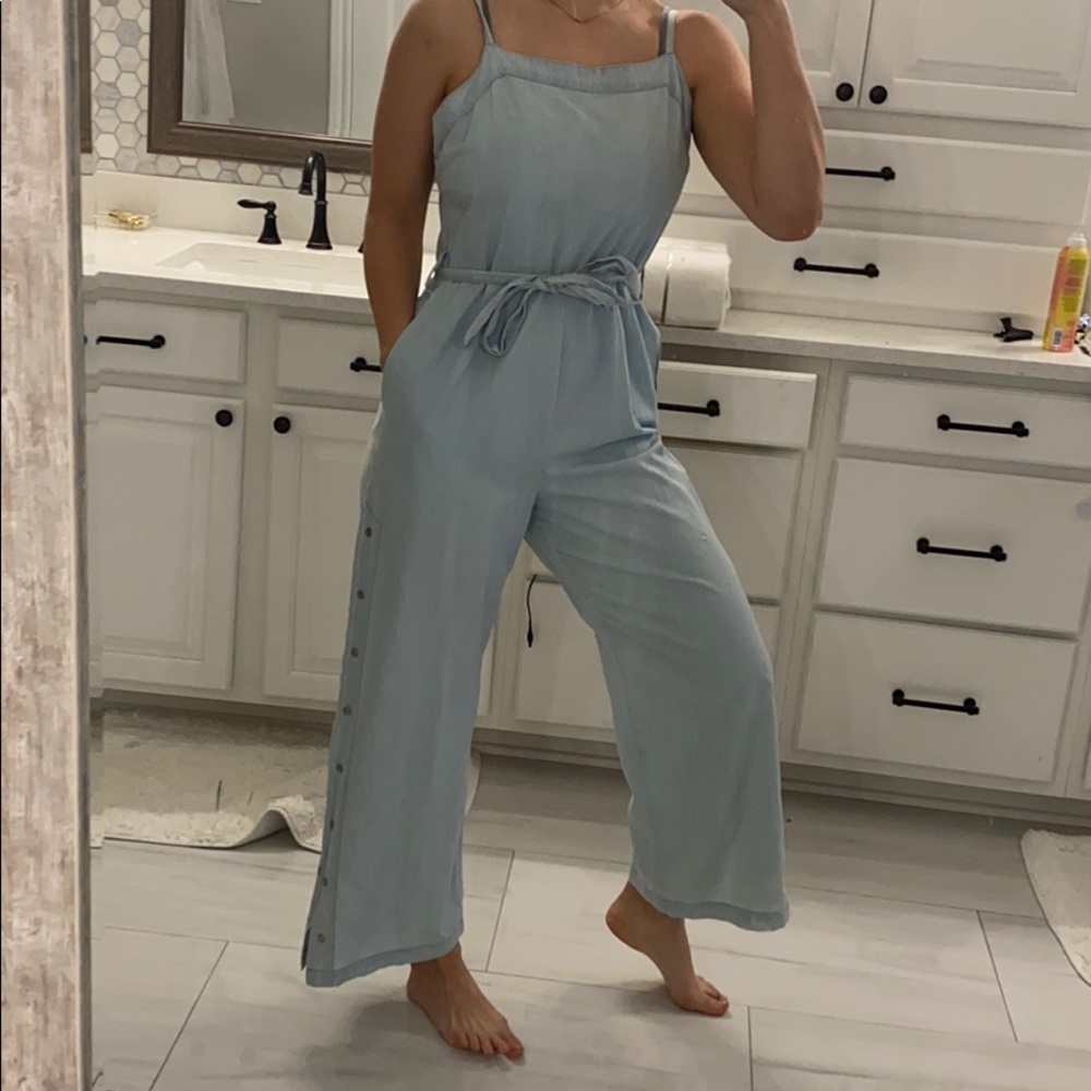Denim jumpsuit